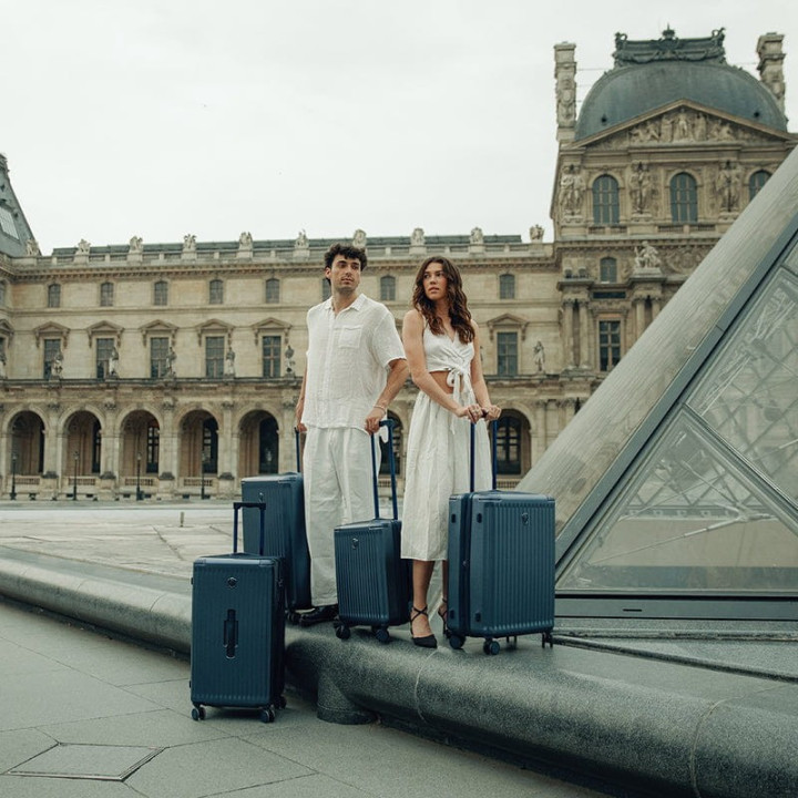 Walizka Heys Luxe Silver Duża | luxwalizki.pl