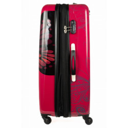 Walizka Madisson Pink Butterfly Motyl Duża | topwalizki.pl