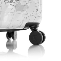 Walizka Heys Journey 3G Mapa Świata B&W Mała | topwalizki.pl