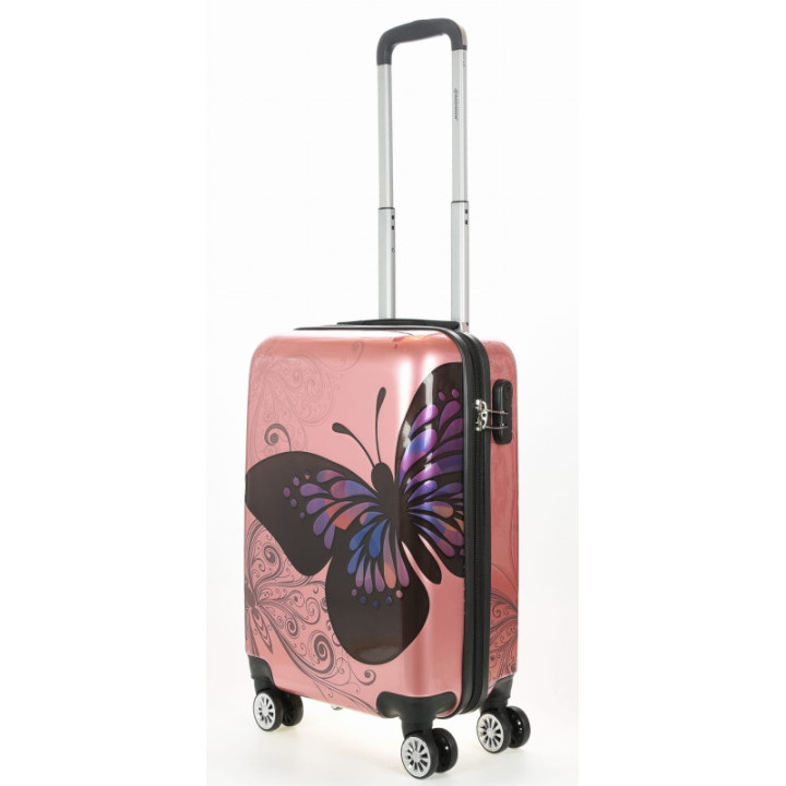 Walizka Madisson Motyl Rose Butterfly Mała | luxwalizki.pl