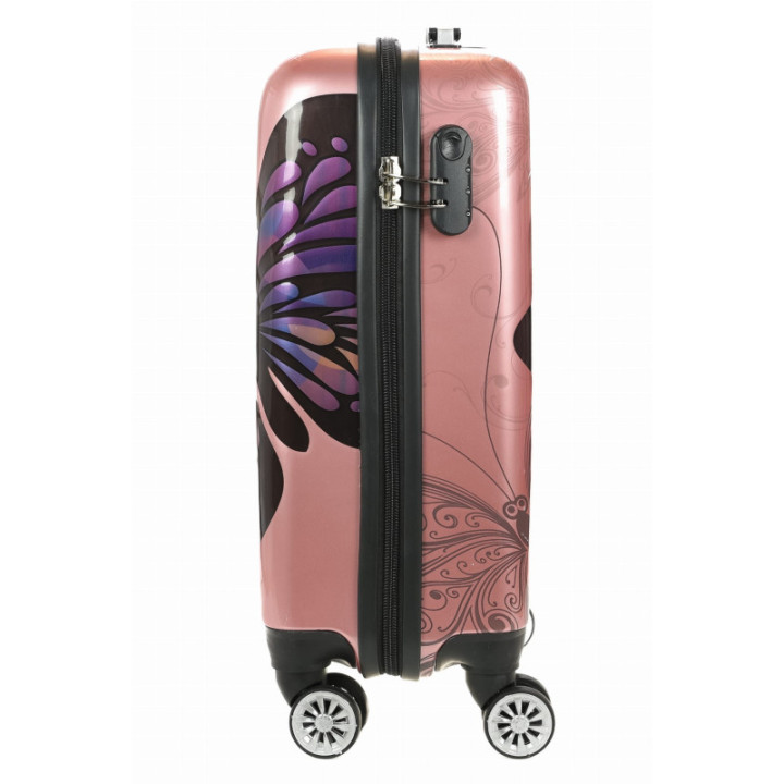 Walizka Madisson Motyl Rose Butterfly Mała | luxwalizki.pl