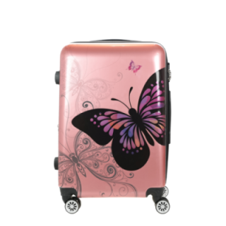 Walizka Madisson Rose Butterfly Motyl Średnia | luxwalizki.pl
