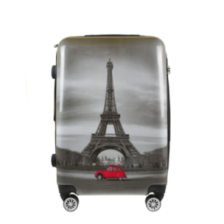 Walizka Madisson Wieża Eiffla Średnia | luxwalizki.pl