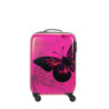 Walizka Madisson Pink Butterfly Motyl Mała | topwalizki.pl