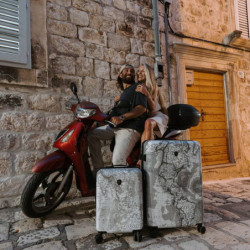 Walizka Heys Journey 3G Mapa Świata Mała | topwalizki.pl