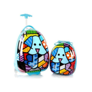 Zestaw Heys Walizka + Plecak Britto 2w1 | luxwalizki.pl