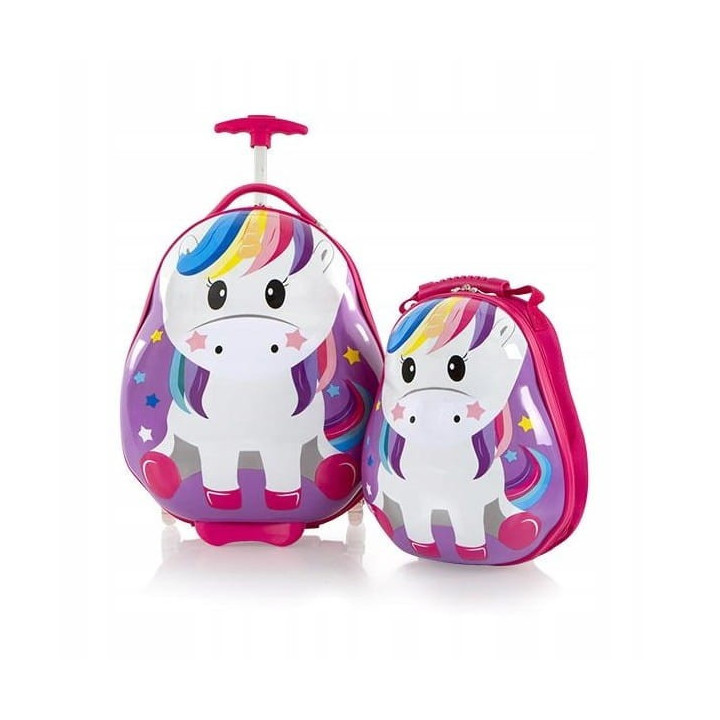 Zestaw Heys Walizka + Plecak Heys Unicorn 2w1 | luxwalizki.pl