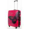 Walizka Madisson Pink Butterfly Motyl Średnia | topwalizki.pl