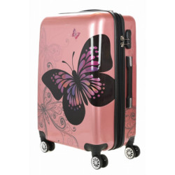 Walizka Madisson Rose Butterfly Motyl Średnia | topwalizki.pl