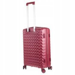 Walizka Benetton Knit Red Średnia | topwalizki.pl