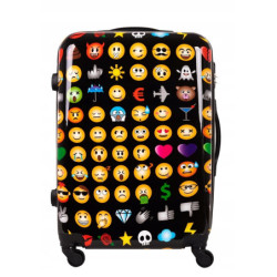 Walizka Bagia Emotka Średnia | topwalizki.pl