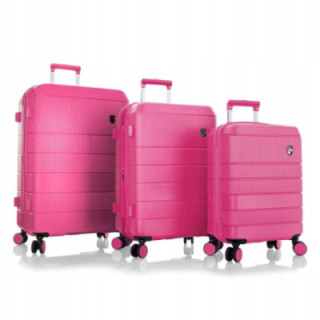 Zestaw walizek Heys Neo Pink 3w1 | luxwalizki.pl