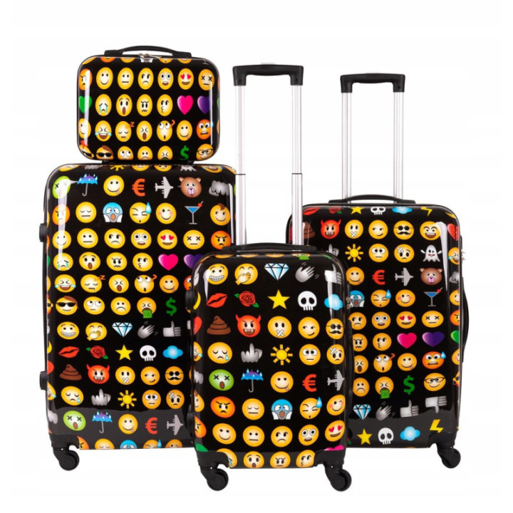 Zestaw walizek Bagia BL 4w1