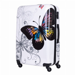 Zestaw walizek Bagia Motyl | luxwalizki.pl