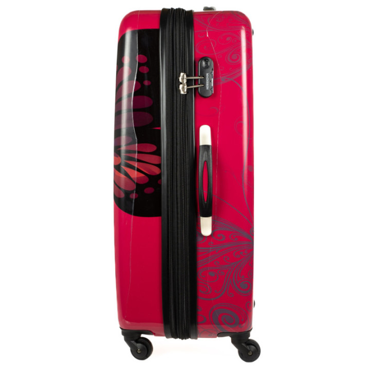 Zestaw walizek Madisson Pink Butterfly Motyl 4w1