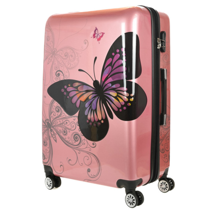 Zestaw walizek Madisson Rose Butterfly Motyl 4w1