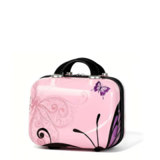 Kuferek Bagia Icons Motyl Pink