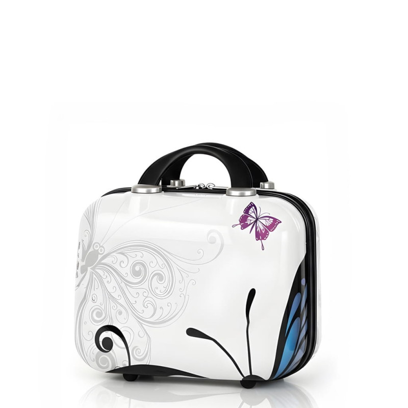 Kuferek Bagia Icons Motyl White