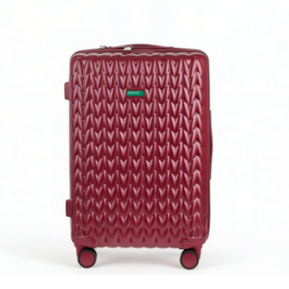 Walizka Benetton Knit Red Średnia | luxwalizki.pl