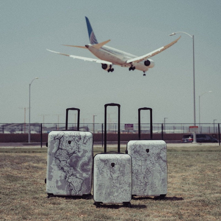 Walizka Heys Journey Mapa Świata Duża | luxwalizki.pl